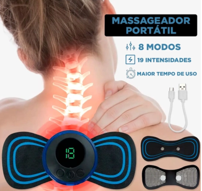 Massageador Elétrico Ortopédico - RelaxaPlus