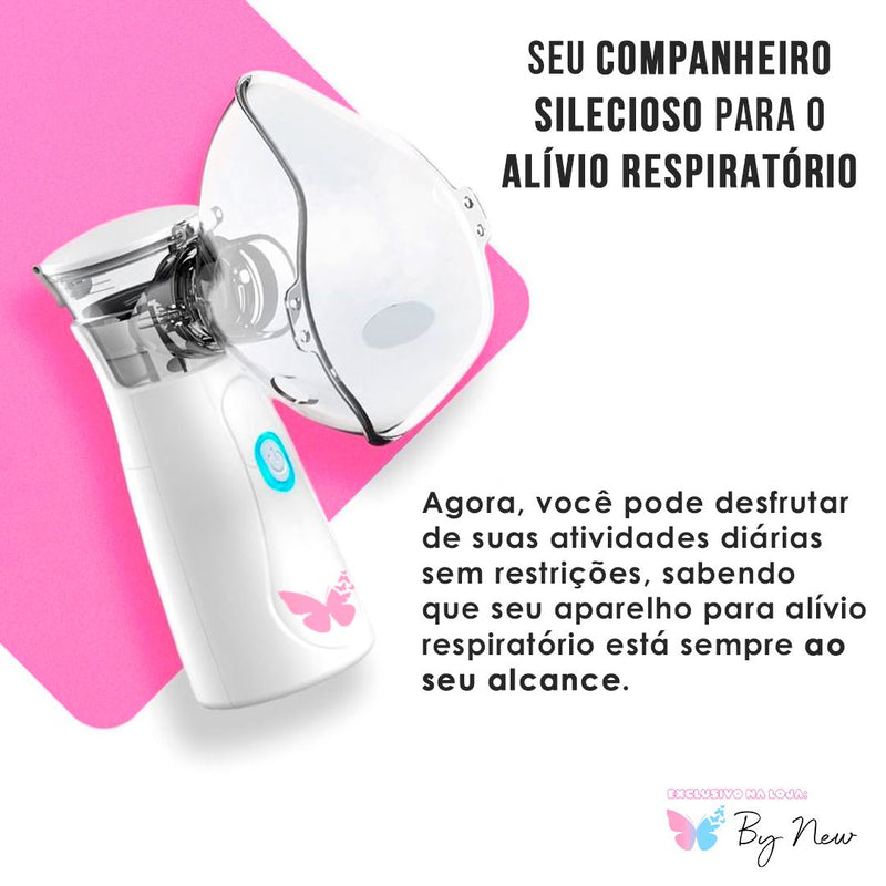Nebulizador Médico BY™ + 3 Máscaras [BRINDE]