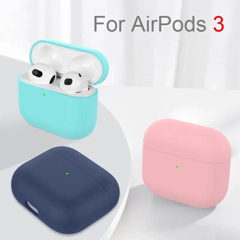 Capa Case Protetora Silicone Flexível AirPods